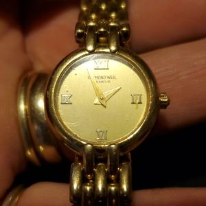 Vintage Raymond Weil 18kt gold electroplate
